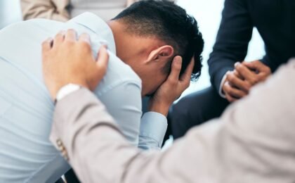 impact social dépression - homme